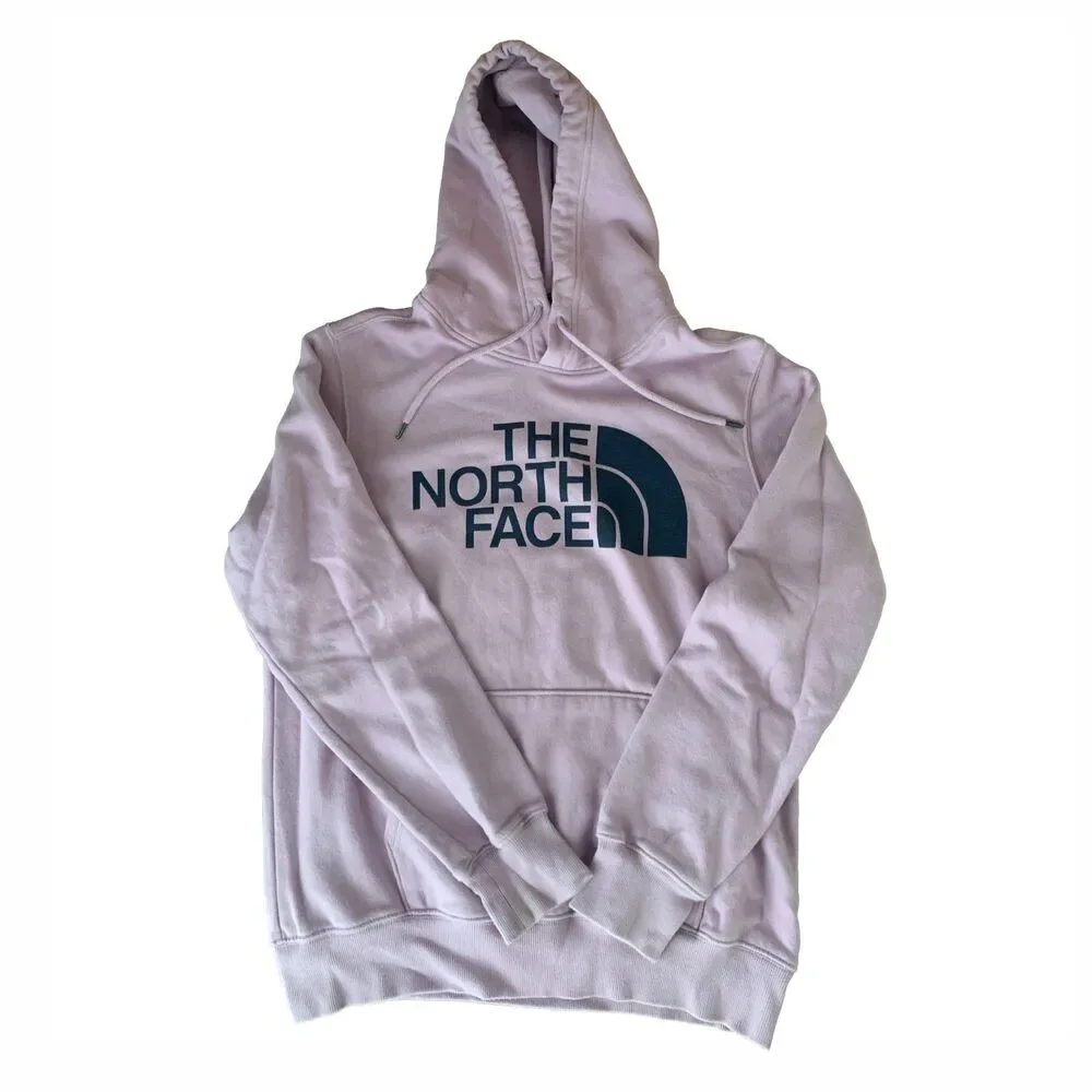 The North Face Pullover Hoodie Men's Size Medium Lavender Navy Blue